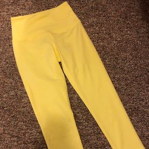 Brand new!! Yellow Zella Leggings